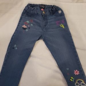 Children's Place Embroidered Jeans Size 5T